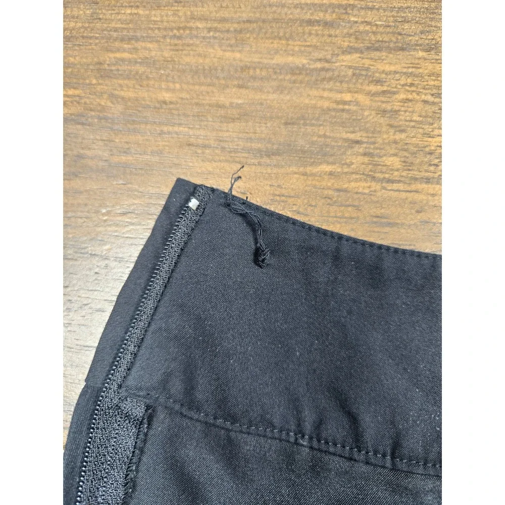 LizGolf Liz Claiborne Womens Black Wrap Front Golf Skort Size 14 RN‎ 52002